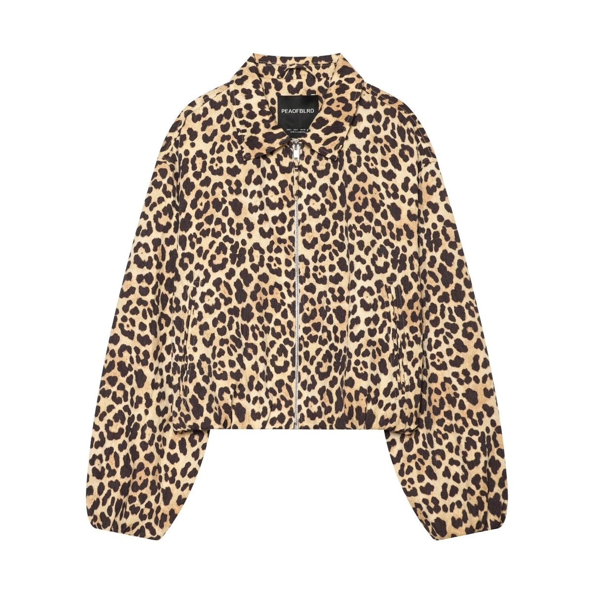 Bubble Hem Lapel Statement Jacket