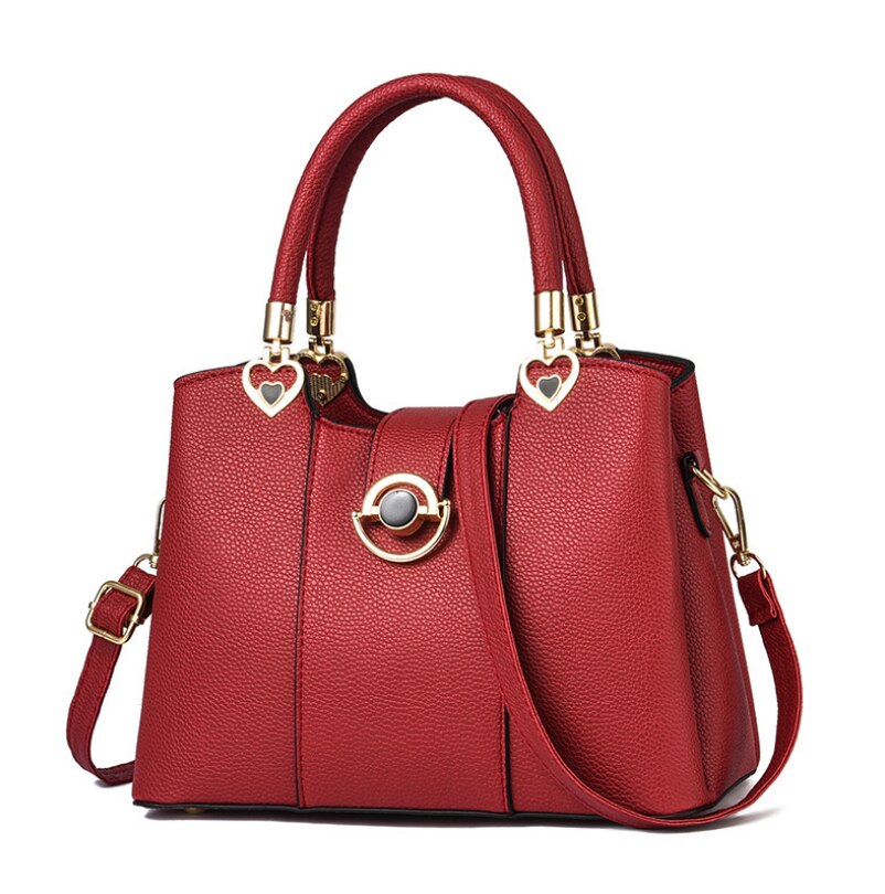 Soft Leather Shoulder Messenger Bag