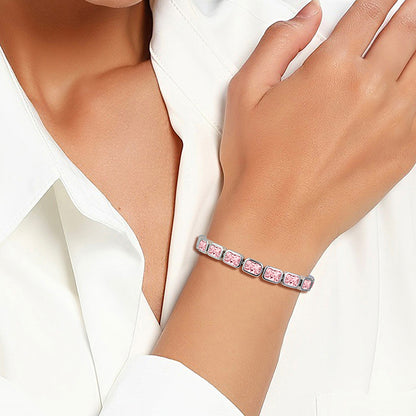 Large Full Zircon Stone Bracelet — Velourè