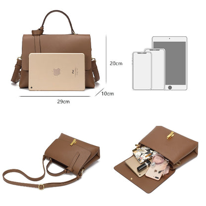Retro Luxury Large Capacity Shoulder Bag