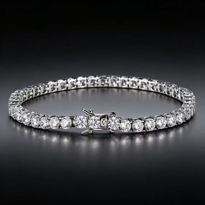 Sparkling Zircon Tennis Bracelet — Velourè
