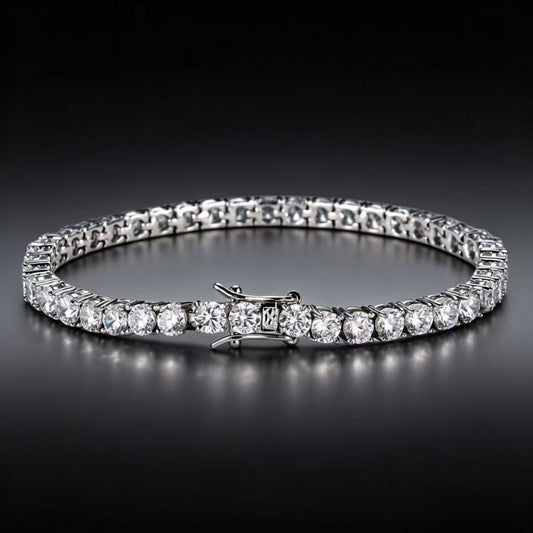 Sparkling Zircon Tennis Bracelet — Velourè