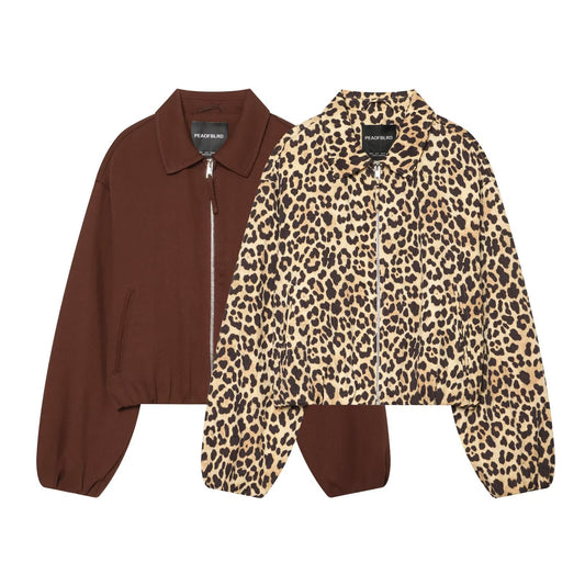 Bubble Hem Lapel Statement Jacket