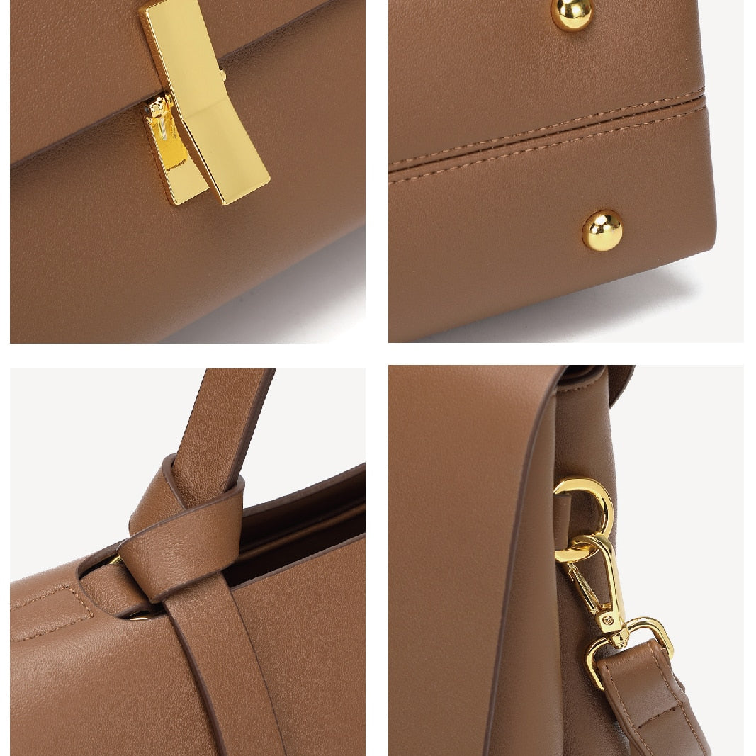 Retro Luxury Large Capacity Shoulder Bag