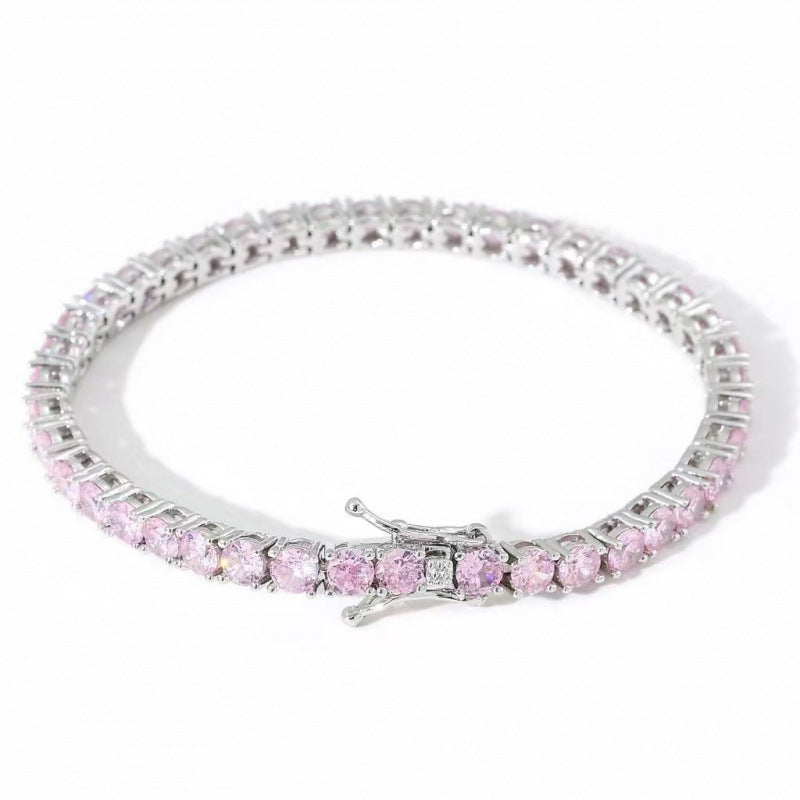 Sparkling Zircon Tennis Bracelet — Velourè