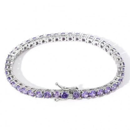 Sparkling Zircon Tennis Bracelet — Velourè