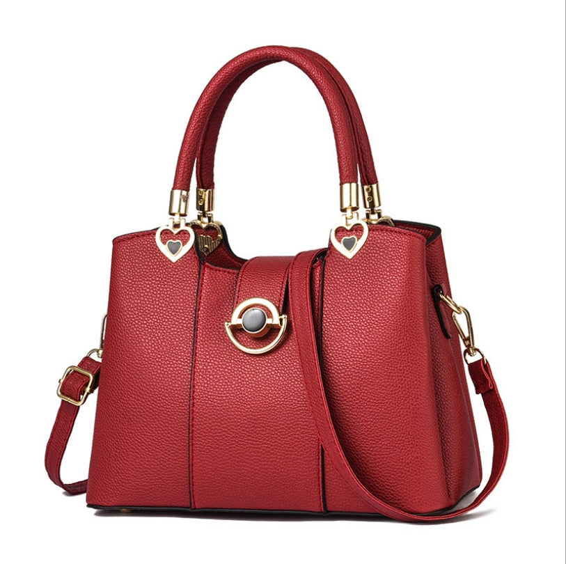 Soft Leather Shoulder Messenger Bag