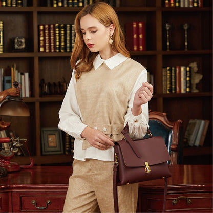 Retro Luxury Large Capacity Shoulder Bag